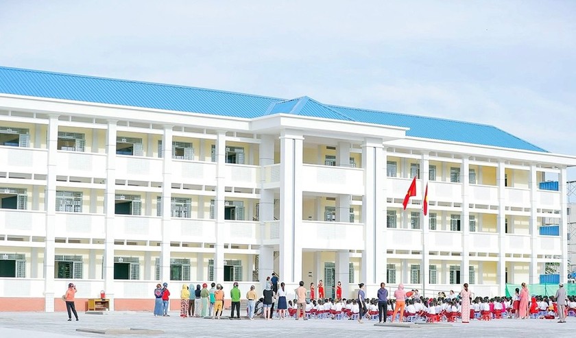 Trường học đầu tiên trong khu tái định cư sân bay Long Thành đi vào hoạt động