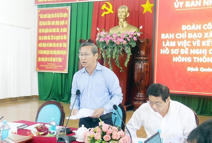 Huyện Định Quán còn 7 chỉ tiêu nữa để đạt nông thôn mới nâng cao