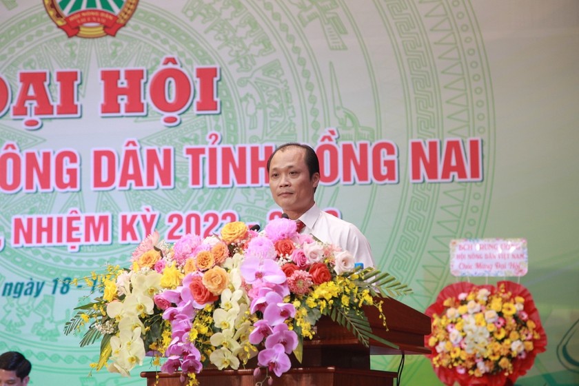 Ông Nguyễn Tuấn Anh tái đắc cử chức vụ Chủ tịch Hội Nông dân tỉnh Đồng Nai