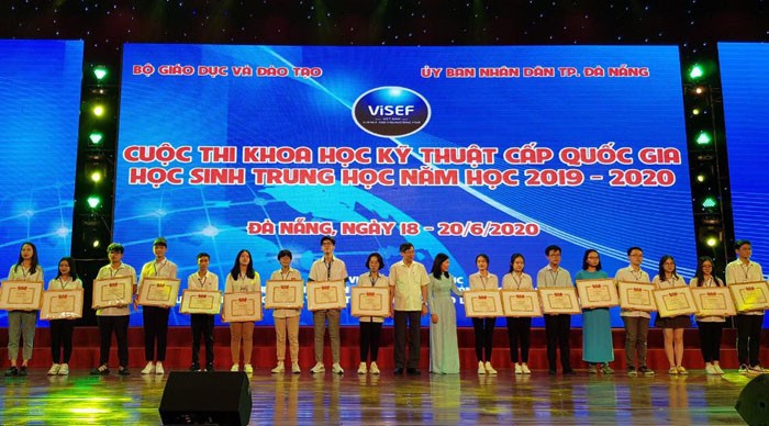 Lào Cai đạt hai giải tại Cuộc thi Khoa học Kỹ thuật cấp quốc gia năm 2019-2020