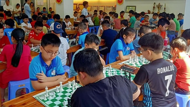 6 kỳ thủ Lào Cai dự Giải cờ vua Đường đến đỉnh vinh quang