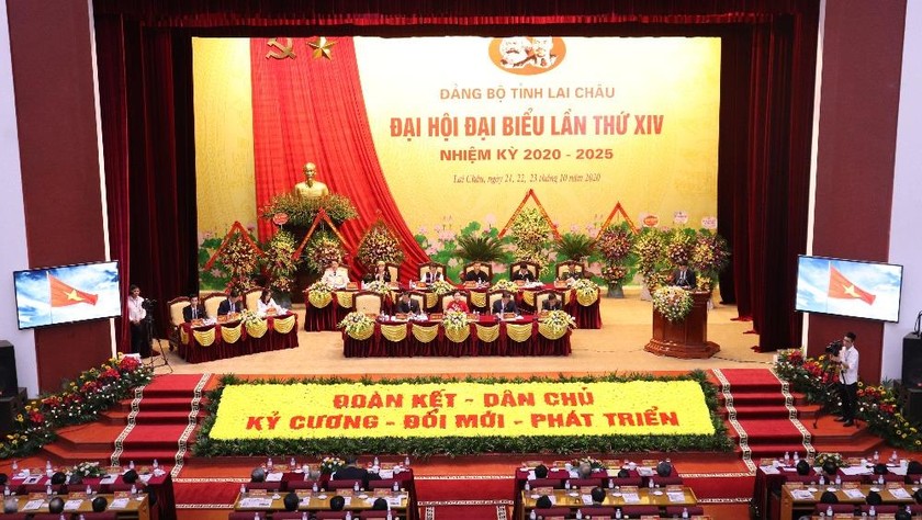 Đại hội Đại biểu Đảng bộ tỉnh Lai Châu lần thứ XIV, nhiệm kỳ 2020 - 2025.