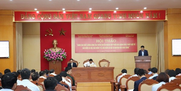 Lào Cai: Nâng cao chất lượng công tác tuyên truyền pháp luật về bảo hiểm xã hội
