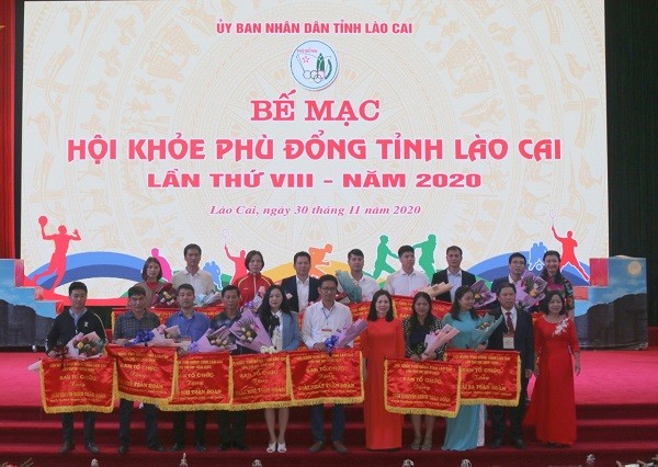 Bế mạc Hội khỏe Phù Đổng tỉnh Lào Cai lần thứ VIII, năm 2020