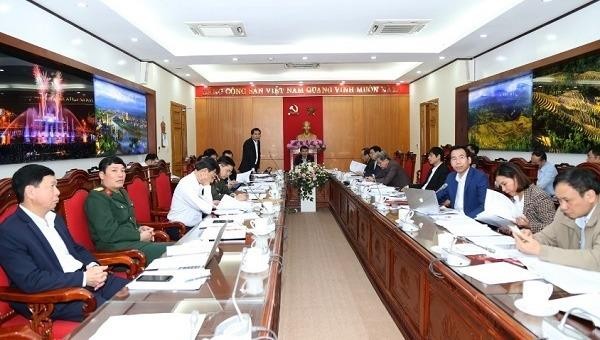 Ban Thường vụ Tỉnh ủy Lào Cai tổ chức hội nghị lần thứ Bảy