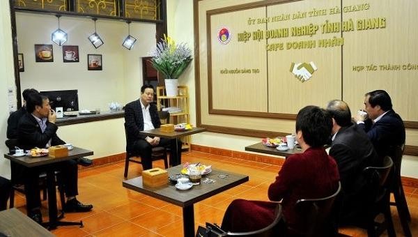 Chủ tịch UBND tỉnh Hà Giang "cà phê cùng doanh nhân" đầu xuân Tân Sửu