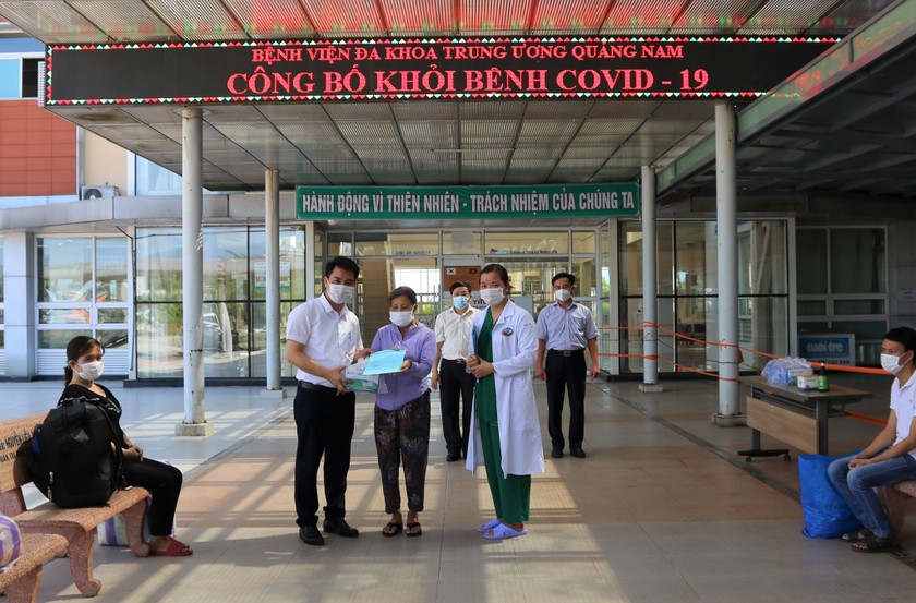 Quảng Nam: 11 bệnh nhân mắc Covid-19 được xuất viện