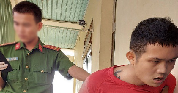 Đối tượng tên Võ Quang Sa bị Công an bắt giữ
