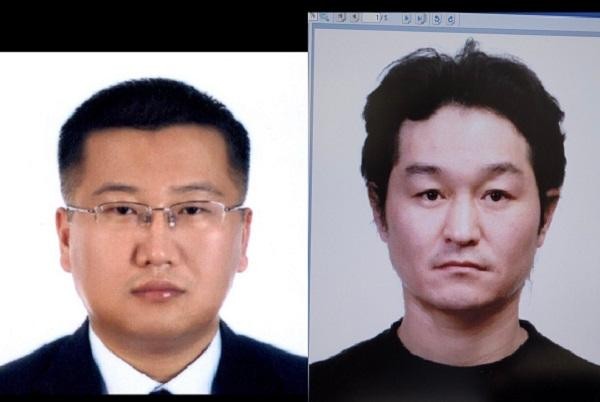 2 bị can người Hàn Quốc bị truy nã quốc tế về tội lừa đảo và gây thương tích thân thể nghiêm trọng. Ảnh: Q.L