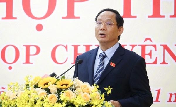 Phó Chủ tịch Quốc hội Trần Quang Phương dự kỳ họp thứ 5, HĐND tỉnh Quảng Ngãi khóa XIII