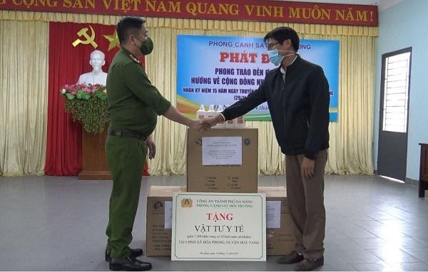 Phòng Cảnh sát Môi trường Đà Nẵng với phong trào đền ơn đáp nghĩa 