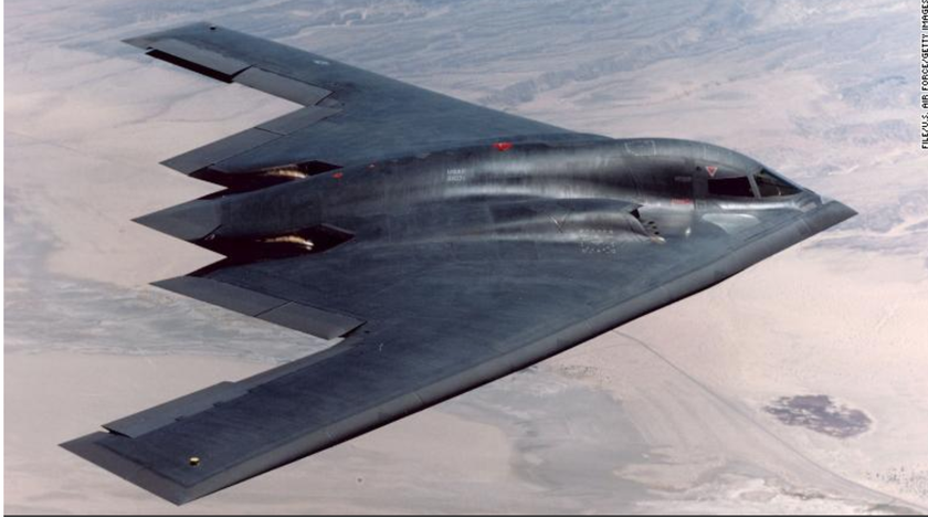 Chiếc máy bay thả bom B2 của quân đội Mỹ