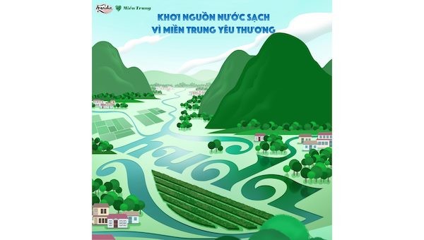 Chương trình “Khơi nguồn nước sạch vì miền Trung yêu thương” sẽ được thực hiện tại ba tỉnh Quảng Trị, Hà Tĩnh và Quảng Bình