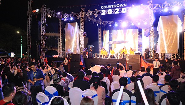 Chương trình Countdown 2020 lần đầu tiên được tổ chức tại Thừa Thiên Huế