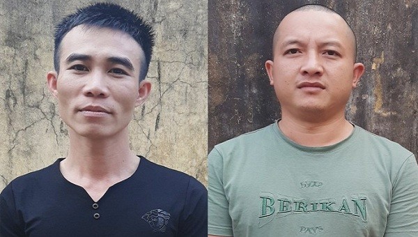 Chân dung hai đối tượng Bùi Văn Hào và Trần Đình Phong.