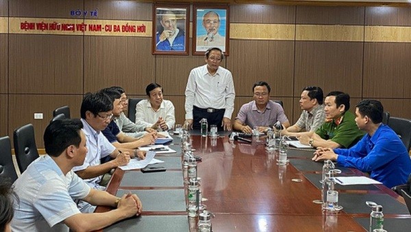 Ông Hoàng Đăng Quang, Bí thư Tỉnh ủy Quảng Bình đề nghị cơ quan Công an tỉnh nghiên cứu, điều tra và xử lý các vấn đề sai phạm theo quy định của pháp luật.