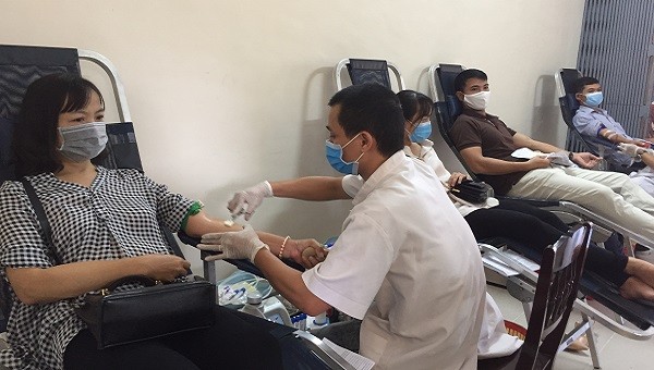 Ngày 21/8, Hội CTĐ thị xã Hương Trà phối hợp tổ chức hiến máu, thu được 145 đơn vị máu