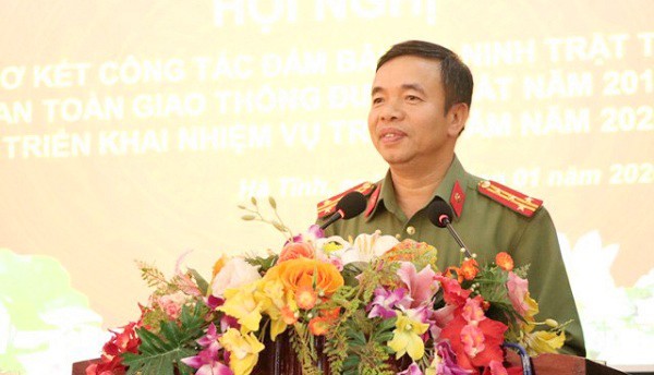 Đại tá Nguyễn Tiến Nam, Giám đốc Công an tỉnh Quảng Bình.