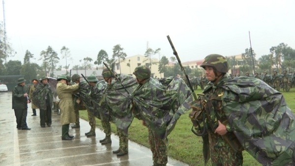Hình ảnh luyện tập của các đơn vị chuẩn bị tốt các phương án bảo vệ Đại hội Đảng toàn quốc lần thứ XIII.

