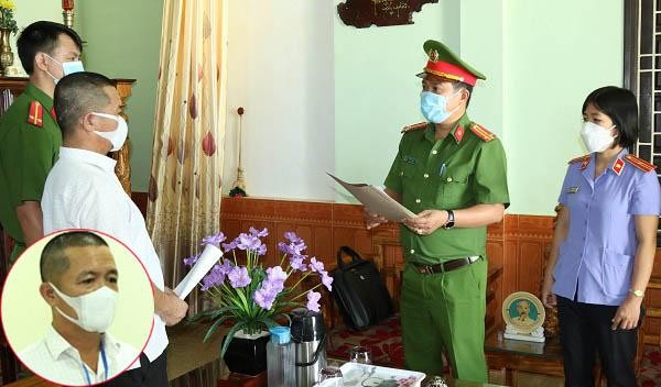 Tống đạt quyết định khởi tố vụ án, khởi tố bị can đối và Lệnh cấm đi khỏi nơi cư trú đối với Nguyễn Văn Hiền.