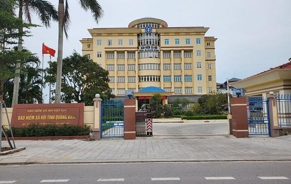 Trụ sở Bảo hiểm xã hội tỉnh Quảng Bình tại TP Đồng Hới.