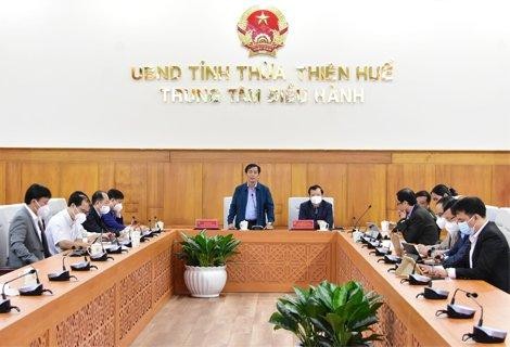Ban Chỉ đạo phòng chống dịch COVID-19 tỉnh Thừa Thiên Huế đã tổ chức cuộc họp trực tuyến bàn về công tác phòng, chống dịch trên địa bàn toàn tỉnh.