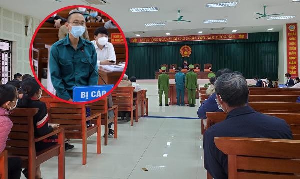Phiên tòa hình sự sơ thẩm xét xử bị cáo Dương Minh Phú về tội Lừa đảo chiếm đoạt tài sản.