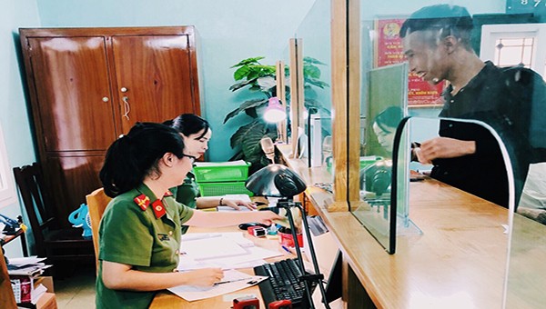 Công an tỉnh Phú Thọ cải cách thủ tục hành chính vì người dân 