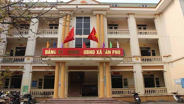 Trụ sở Đảng ủy - HĐND- UBND xã Tân Phú