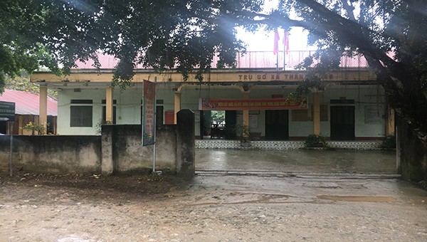 Trụ sở UBND xã Thành Long (huyện Hàm Yên, tỉnh Tuyên Quang).