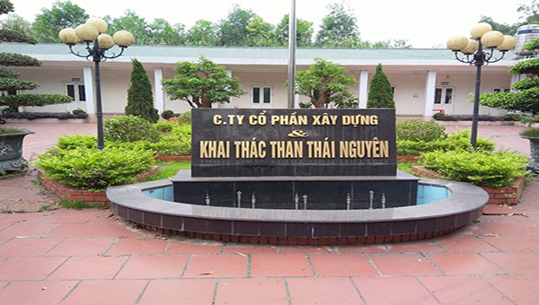 Trụ sở Công ty CPXD và Khai thác Than Thái Nguyên