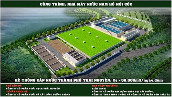 Phát triển hệ thống cấp nước sạch tại TP Thái Nguyên