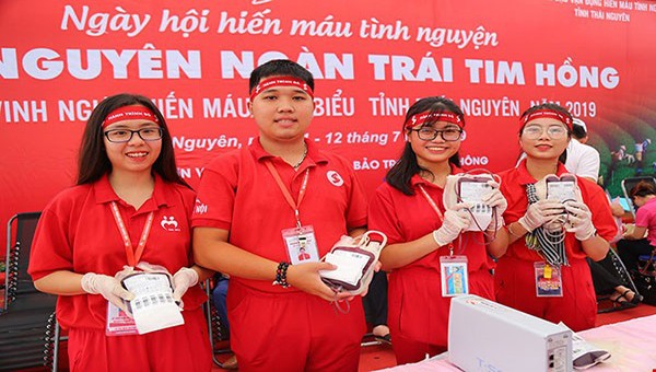 Hành trình đỏ năm 2020, Thái Nguyên kỳ vọng sẽ tiếp nhận 1.150 đơn vị máu