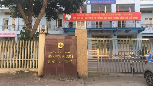 Sở Xây dựng Bắc Ninh đề xuất chủ trương đầu tư xây dựng Trung tâm Y tế huyện Yên Phong.