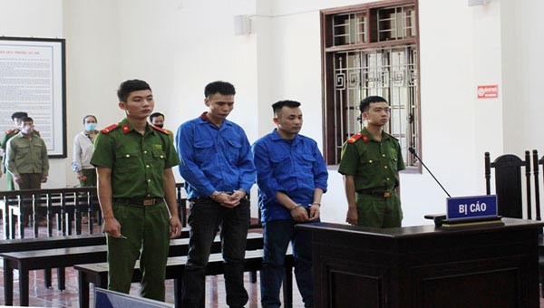 Hai bị cáo Lường Văn Nghị và Nguyễn Trường Sinh đều nhận mức án tù chung thân.