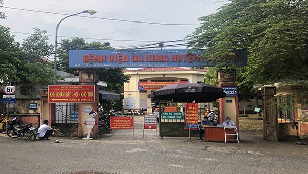 Bệnh viện Đa khoa huyện Định Hóa, nơi xảy ra vụ việc