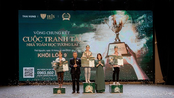 Em Vũ Quỳnh Chi giành ngôi vị Vô địch “Nhà toán học tương lai” cấp THCS