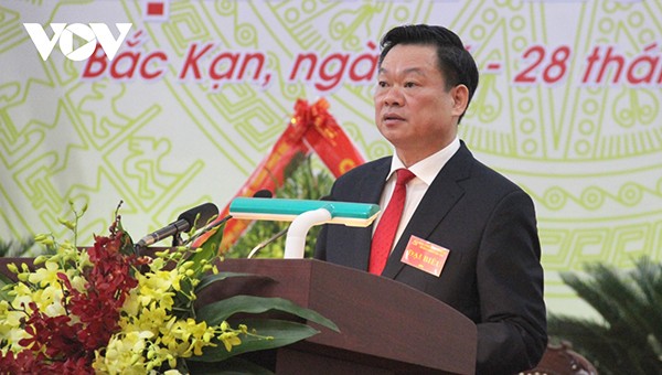 Đồng chí Hoàng Duy Chinh, tân Bí thư Tỉnh ủy Bắc Kạn nhiệm kỳ 2020-2025