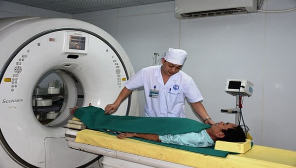 Áp dụng khoa học kỹ thuật trong quá trình khám chữa bệnh tại bệnh viện Đa khoa Vĩnh Phúc.