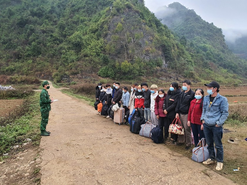 Phát hiện 16 người vào Việt Nam trái phép qua biên giới 