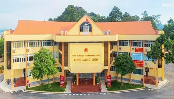 Trụ sở Trung tâm dịch vụ hành chính công tỉnh Lạng Sơn