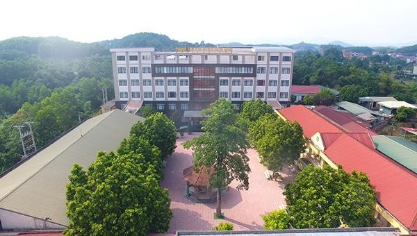 Toàn cảnh Trung tâm Y tế huyện Đoan Hùng
