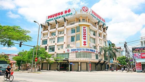 Phòng khám Đa khoa Phượng Đỏ tại số 498 Nguyễn Văn Linh, phường Vĩnh Niệm, quận Lê Chân