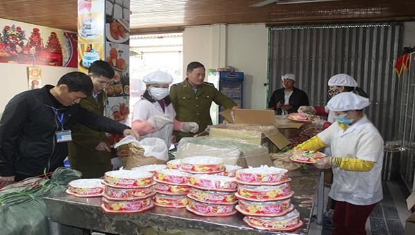 Bắc Giang tăng cường đảm an toàn thực phẩm dịp Tết Nguyên đán Nhâm Dần và mùa Lễ hội Xuân 2022