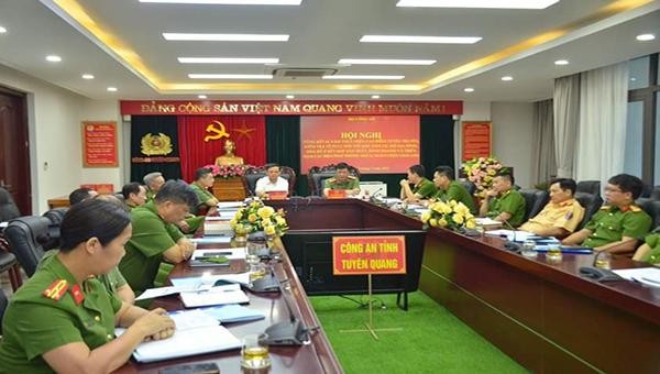 Hội nghị tổng kết thực hiện cao điểm tuyên truyền, kiểm tra về phòng cháy, chữa cháy điểm cầu Tuyên Quang