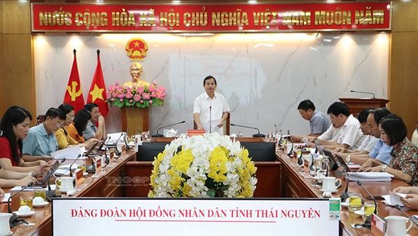 Chủ tịch HĐND tỉnh Phạm Hoàng Sơn chủ trì Hội nghị