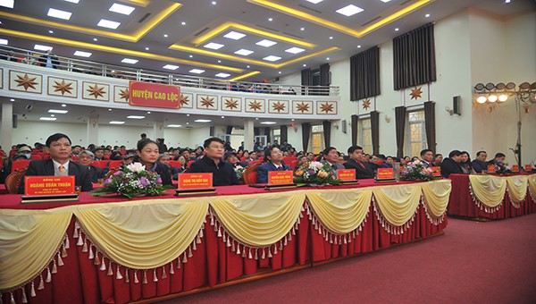 Toàn cảnh buổi toạ đàm kỷ niệm 115 năm thành lập huyện Cao Lộc