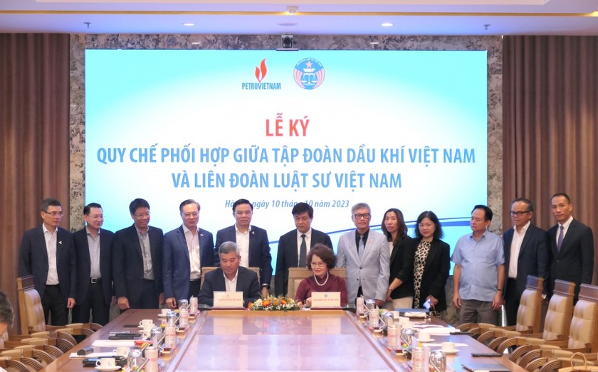 Tập đoàn Dầu khí Việt Nam phối hợp chặt chẽ với Liên đoàn Luật sư