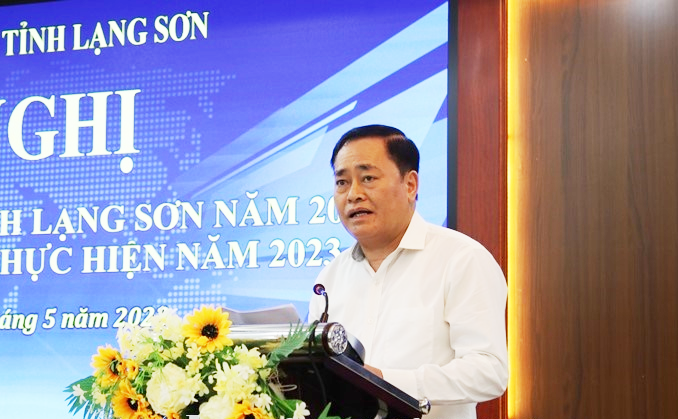 Ông Hồ Tiến Thiệu, Chủ tịch Ủy ban nhân dân tỉnh làm Trưởng Ban Chỉ đạo cải cách hành chính tỉnh Lạng Sơn (Ảnh tư liệu)