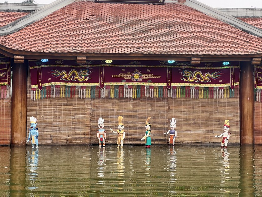 Chương trình nghệ thuật múa rối nước phục vụ nhân dân về dự Giỗ Tổ Hùng Vương – Lễ hội Đền Hùng năm 2024 